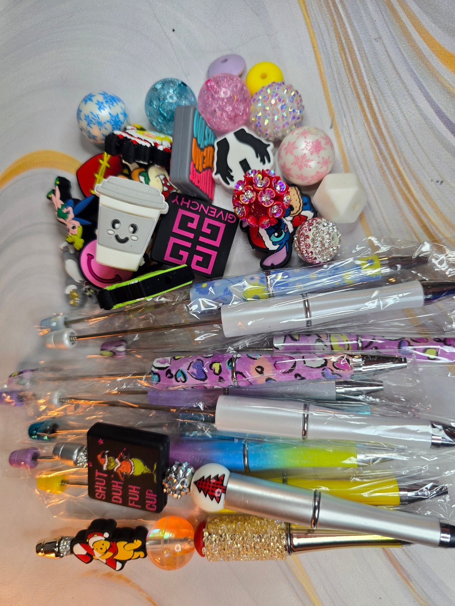 Starter Kit- 10 Beaded Pens